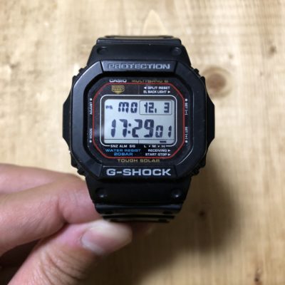 愛用の腕時計【コスパ最高】G-SHOCK GW-M5610-1JF