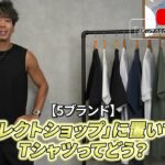 5ブランドの丸胴Tシャツ集合カット——ヘインズ・プロクラブ・チャンピオン・グッドウェア・キャンバー