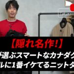 カナダグース ハイブリッジニットダウン 全体像