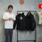 デサント アクレスとアクレスEXP 2モデル並べた集合カット