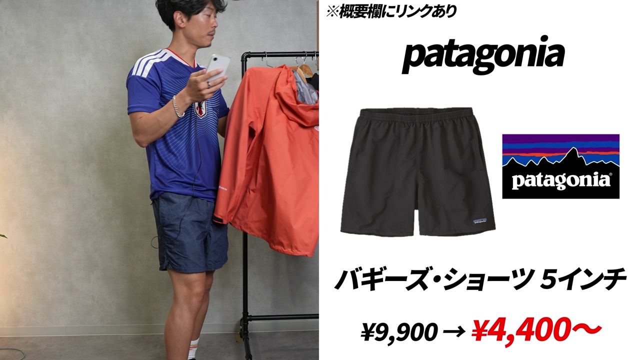 パタゴニア バギーズショーツ
