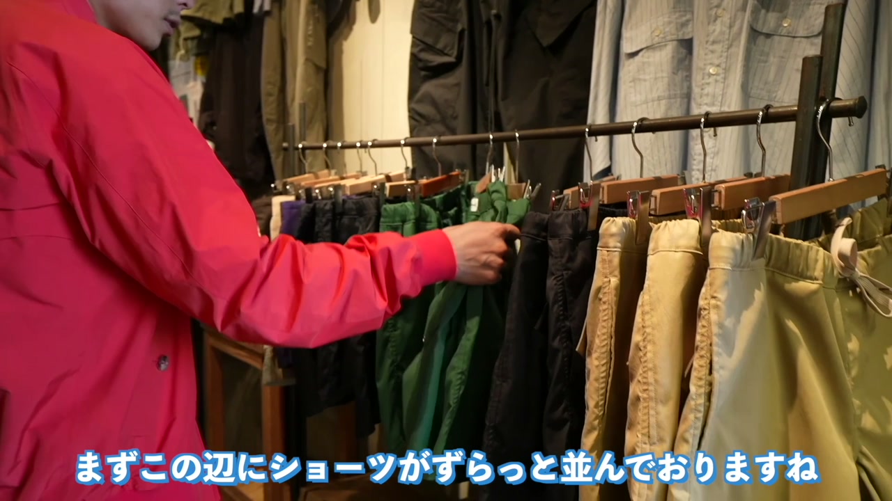 ロフトマンBD1階の大人なアメカジ品揃え・ソースが並ぶ棚