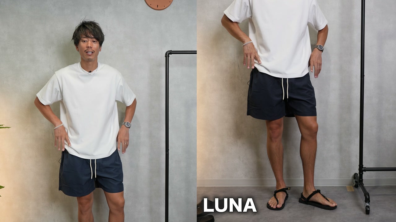 LUNAサンダル レトロモノの正面・全体像まとめカット