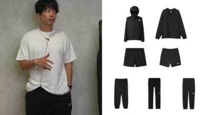 ノースフェイス夏の7アイテム集合カット まとめ
