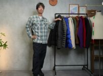 パタゴニアの秋冬ジャケットをずらっと並べたオープニングカット