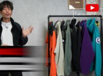 フリース名品7着をずらりと並べた集合カット