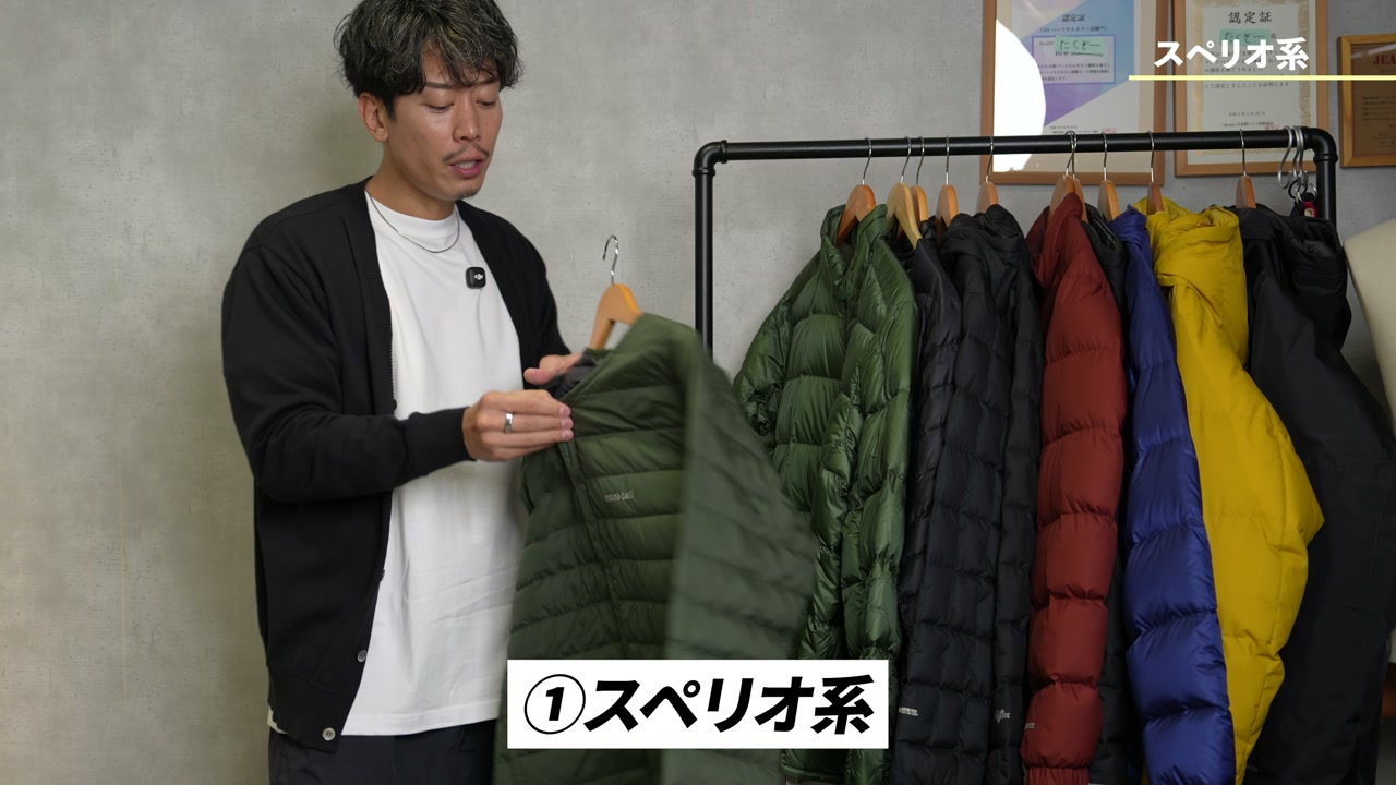 モンベル スペリオダウン ラウンドネック