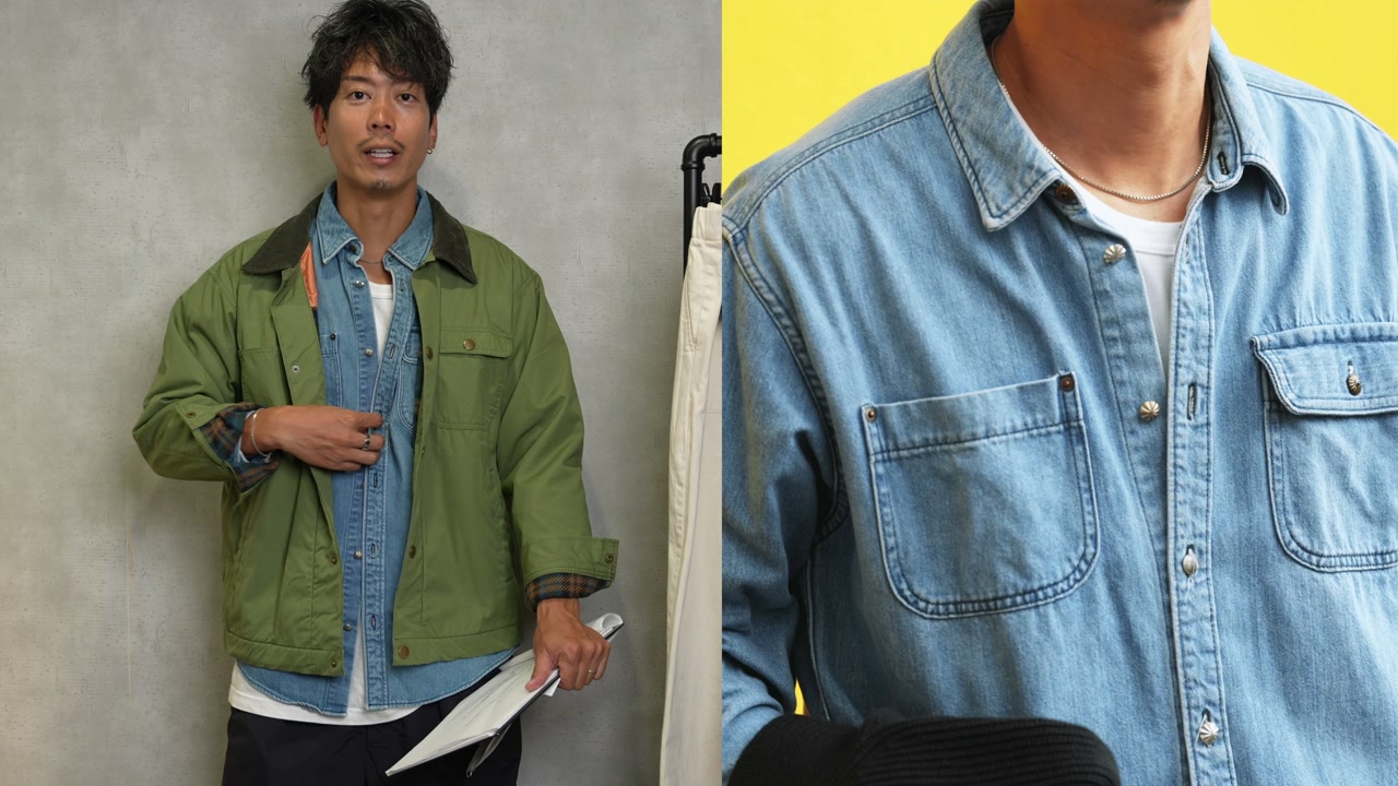 複数アイテムが並ぶ集合カットまたはたくぞーがカメラを見て語りかけているカット